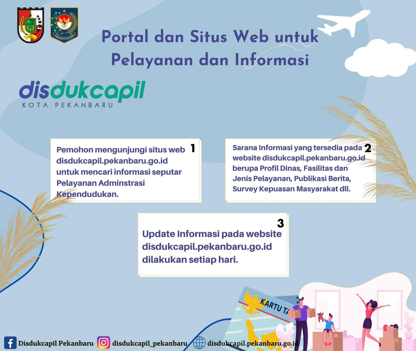 PORTAL SITUS WEB untuk Pelayanan dan Informasi